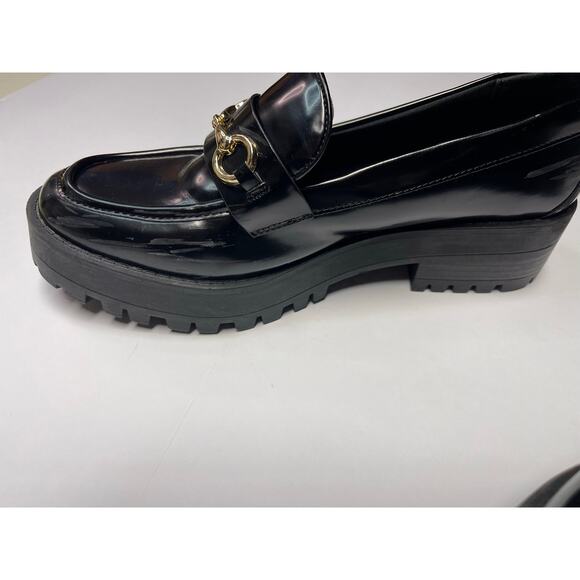 Express Loafers Platform black size 10 M - Picture 5 of 8